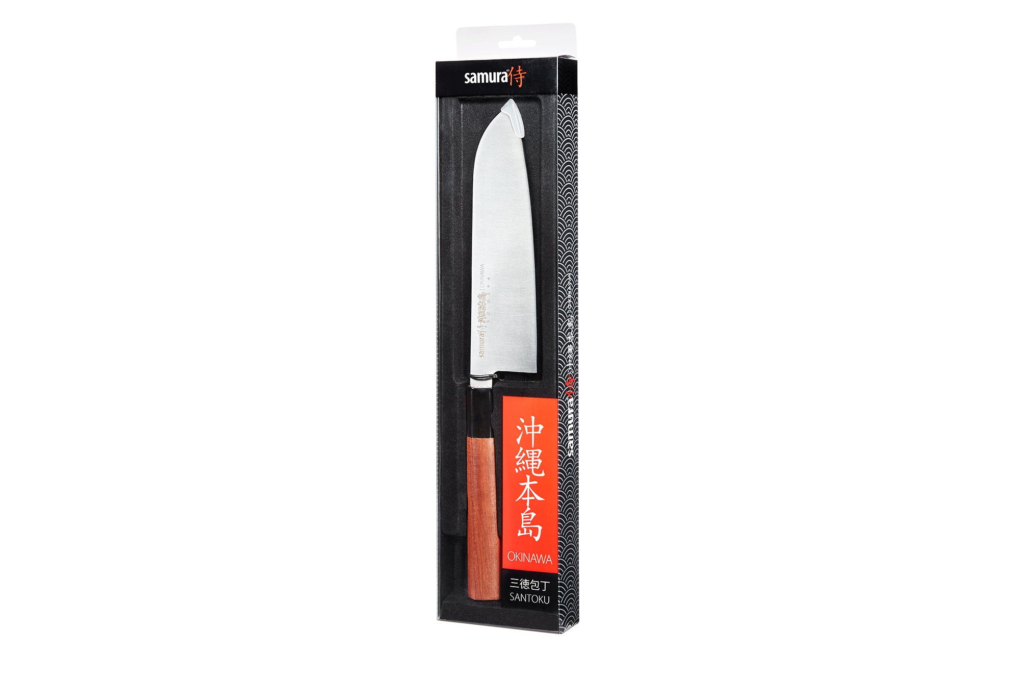 Samura OKINAWA Santoku knife 6.9 przeznaczony do krojenia