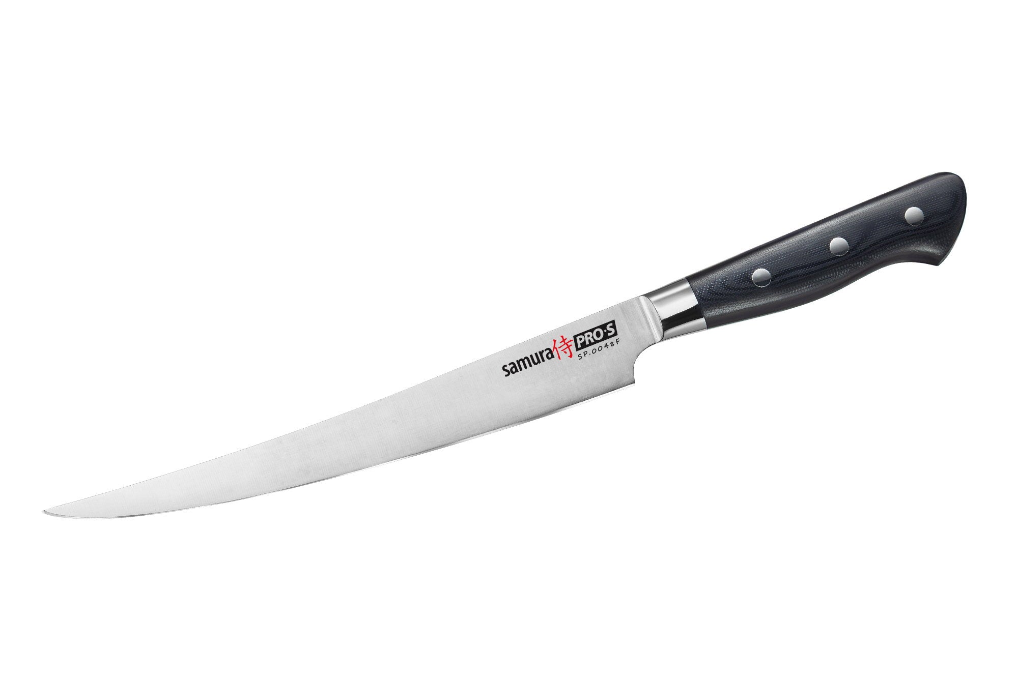 Samura PRO-S Fillet knife, 8.8 Nóż do filetowania Samura Pro-S przeznaczony jest do precyzyjnego oddzielania mięsa i ryb od kości. Długie