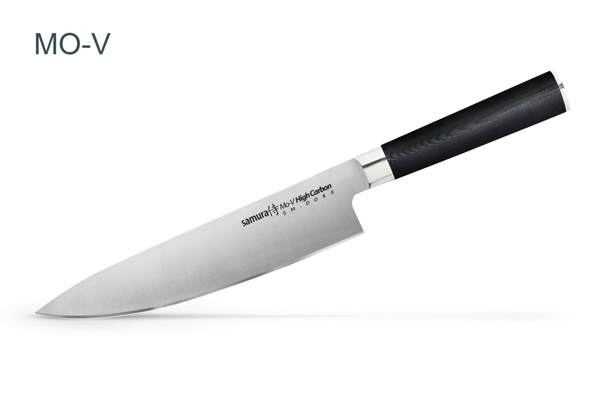 Samura MO-V Set of 3 kitchen knives in a gift box: Paring knife, Utility knife, Chef's knife 5 Samura MO-V Set of 3 kitchen knives in a gift box: Paring knife, Utility knife, Chef's knife - obrazek 5