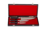 Samura MO-V Set of 3 kitchen knives in a gift box: Paring knife, Utility knife, Chef's knife Samura MO-V Set of 3 kitchen knives in a gift box: Paring knife, Utility knife, Chef's knife