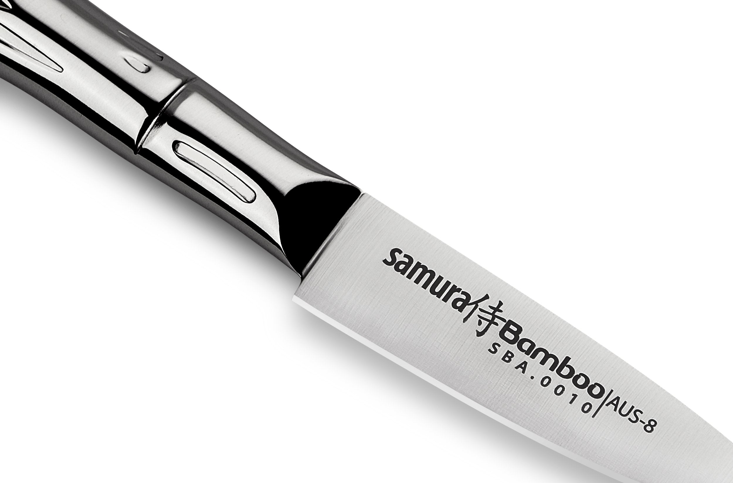 Samura BAMBOO Set of 3 kitchen knives: Paring knife, Utility knife, Chef’s knife 4 Samura BAMBOO Set of 3 kitchen knives: Paring knife, Utility knife, Chef’s knife - obrazek 4