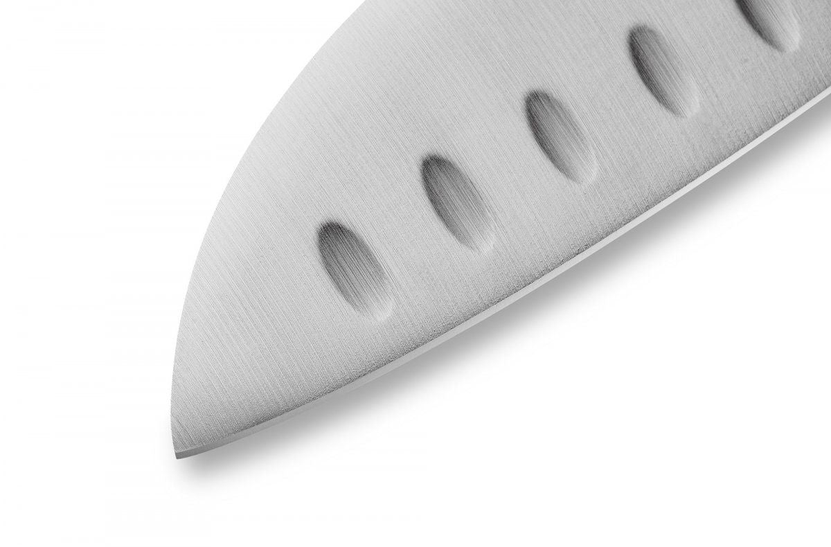 Samura MO-V Santoku knife hollow ground 7.0 wszechstronne narzędzie kuchenne przeznaczone do krojenia