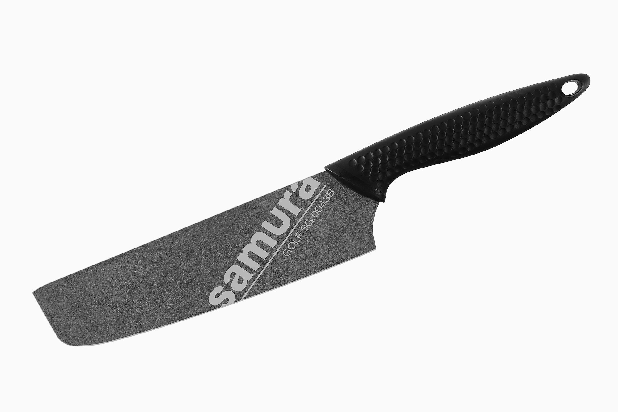 Samura GOLF Stonewash Nakiri knife 6.6 Nóż Samura Golf Stonewash Nakiri to tradycyjny japoński nóż do warzyw przeznaczony do krojenia
