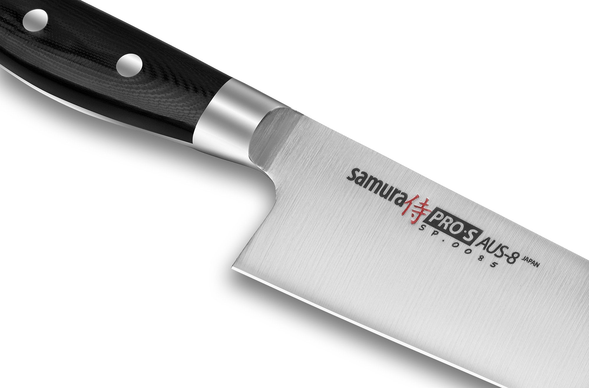 Samura PRO-S Set of 3 kitchen knives in a gift box: Paring knife, Utility knife, Chef's knife 4 Samura PRO-S Set of 3 kitchen knives in a gift box: Paring knife, Utility knife, Chef's knife - obrazek 4