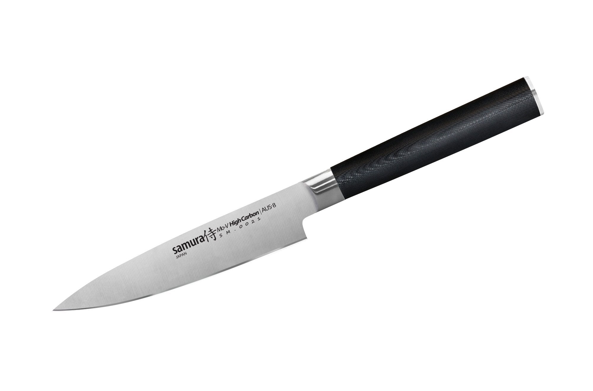 Samura MO-V Set of 3 kitchen knives: Paring knife, Utility knife, Chef's knife 4 Samura MO-V Set of 3 kitchen knives: Paring knife, Utility knife, Chef's knife - obrazek 4