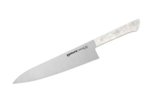 Samura HARAKIRI Acryl Serrated Chef's knife 8.2
