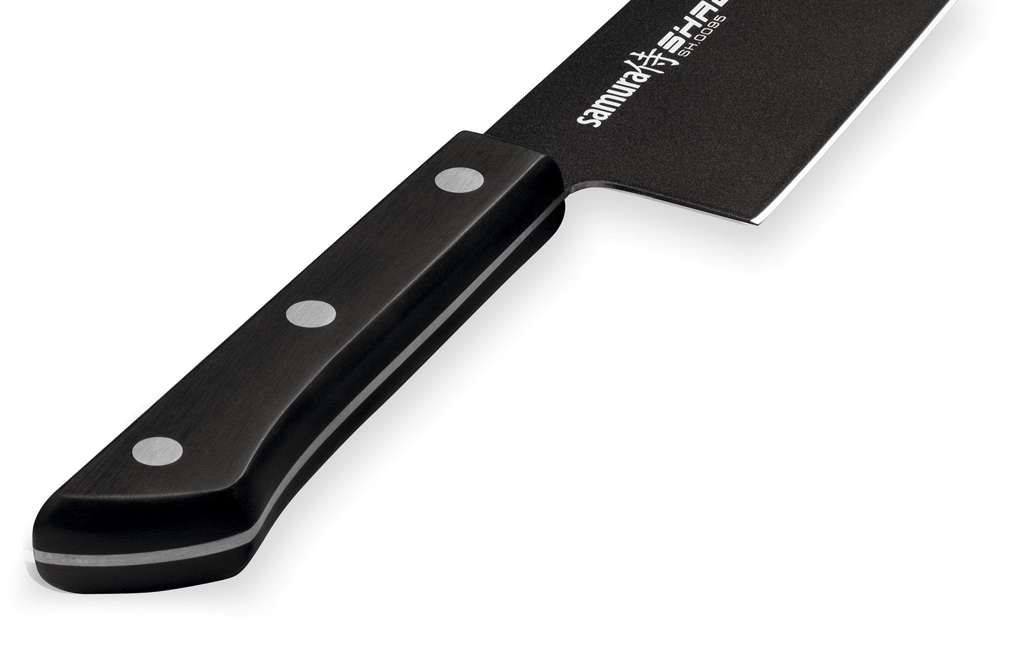 Samura SHADOW Santoku knife with black non-stick coating 7.0 Samura SHADOW Santoku knife with black non-stick coating 7.0