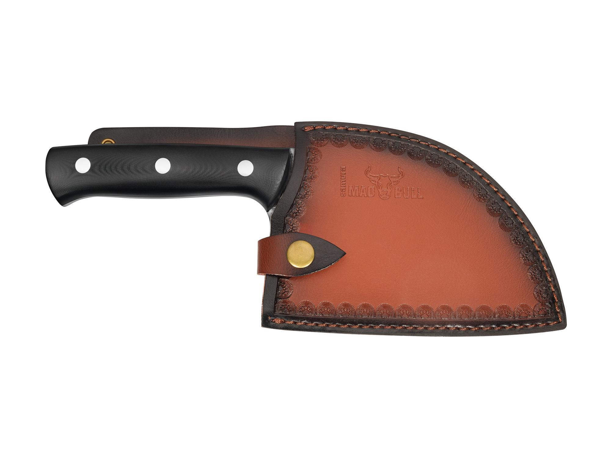 Samura MAD BULL Small Serbian Chef’s knife with black handle, 5.7 Samura MAD BULL Small Serbian Chef’s knife with black handle, 5.7