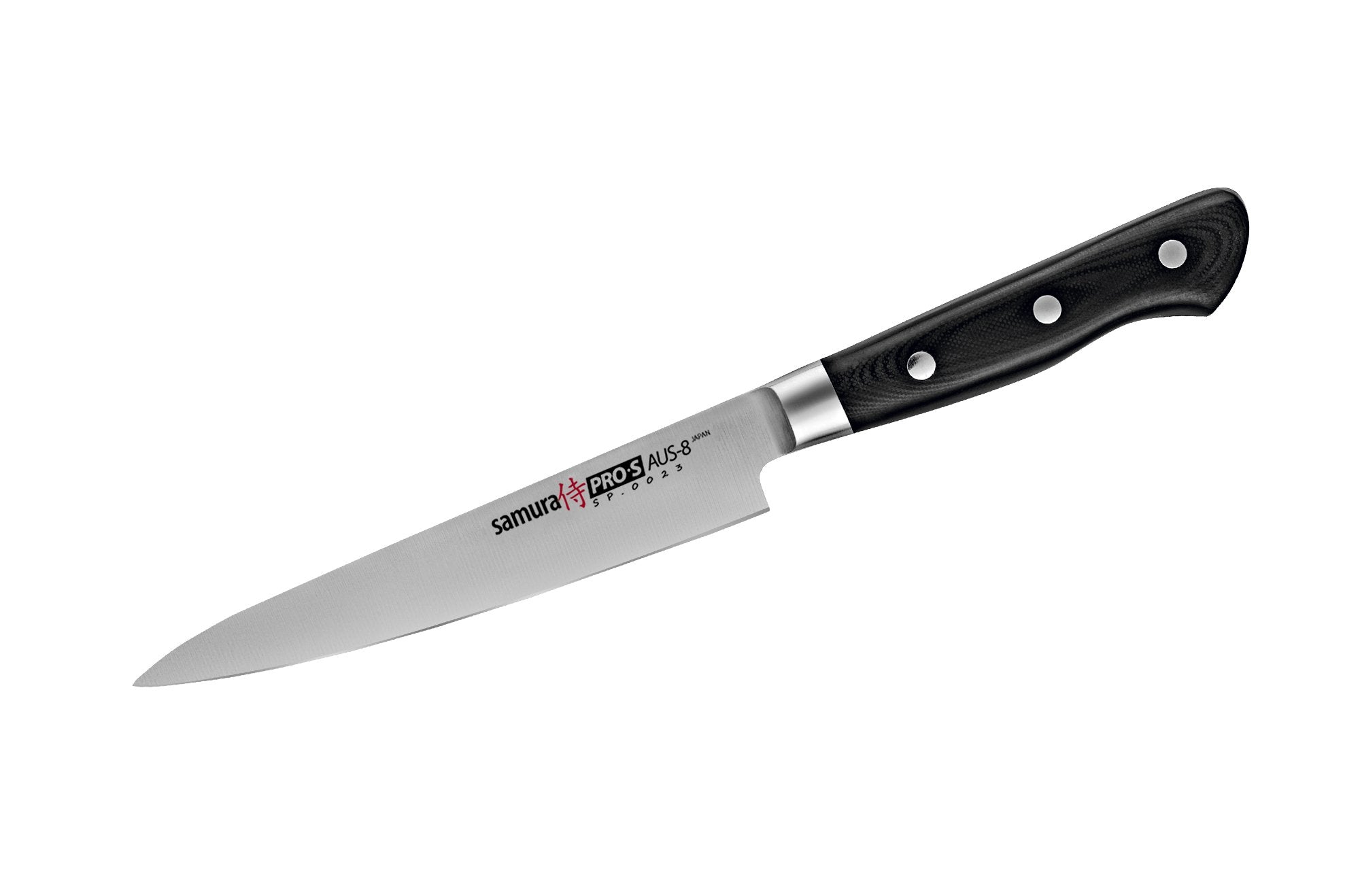 Samura PRO-S Set of 3 kitchen knives in a gift box: Paring knife, Utility knife, Chef's knife 6 Samura PRO-S Set of 3 kitchen knives in a gift box: Paring knife, Utility knife, Chef's knife - obrazek 6