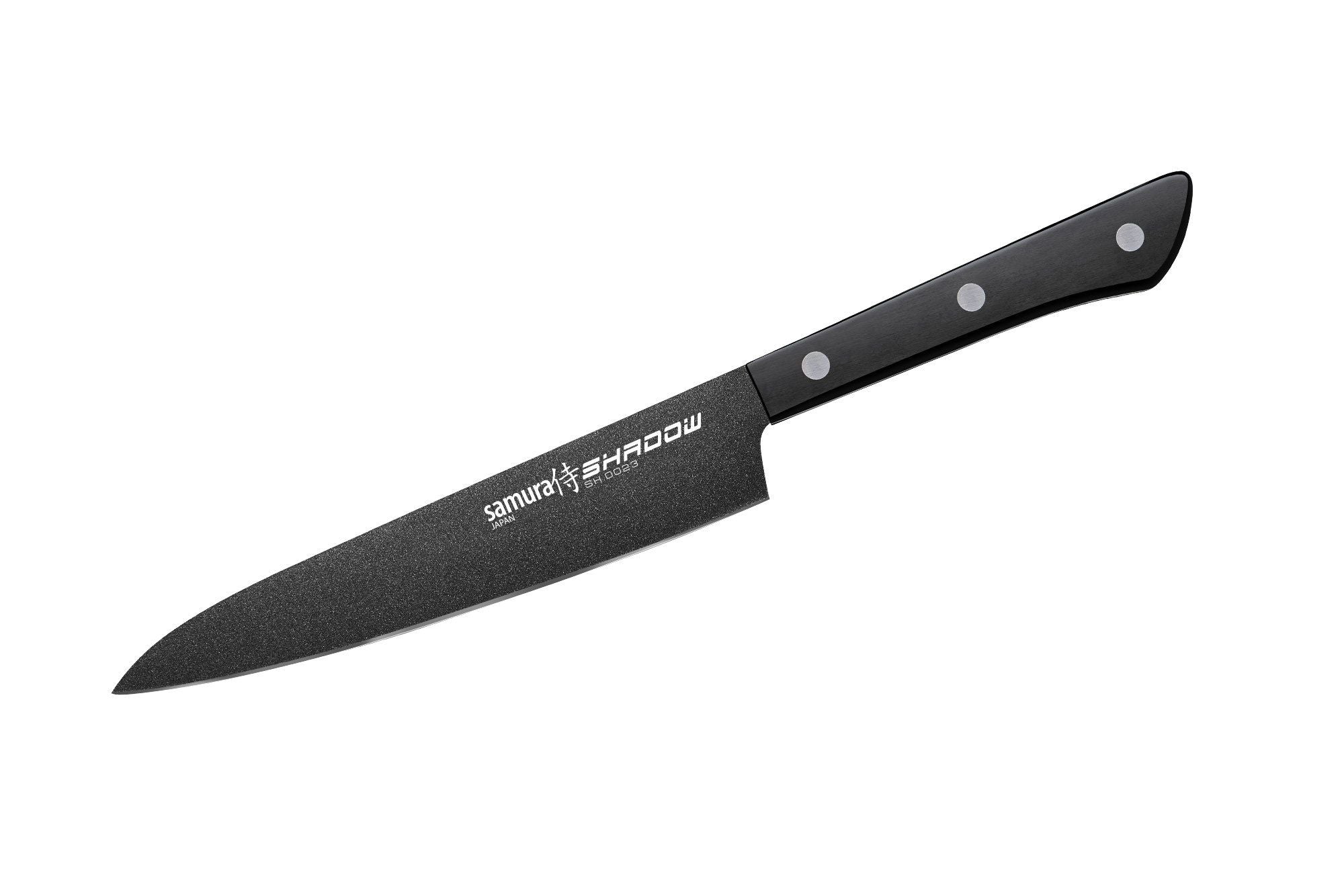 Samura SHADOW Slicing knife with black non-stick coating 7.7 Nóż do krojenia Samura Shadow przeznaczony jest do precyzyjnego i łatwego krojenia owoców