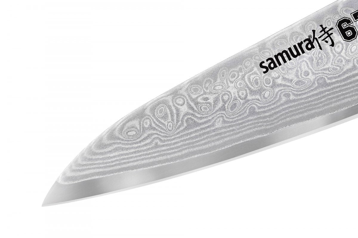 Samura DAMASCUS 67 Paring knife 3.9 bez którego żaden kucharz nie może się obejść. Jest to jeden z najczęściej używanych noży podczas przygotowywania potraw