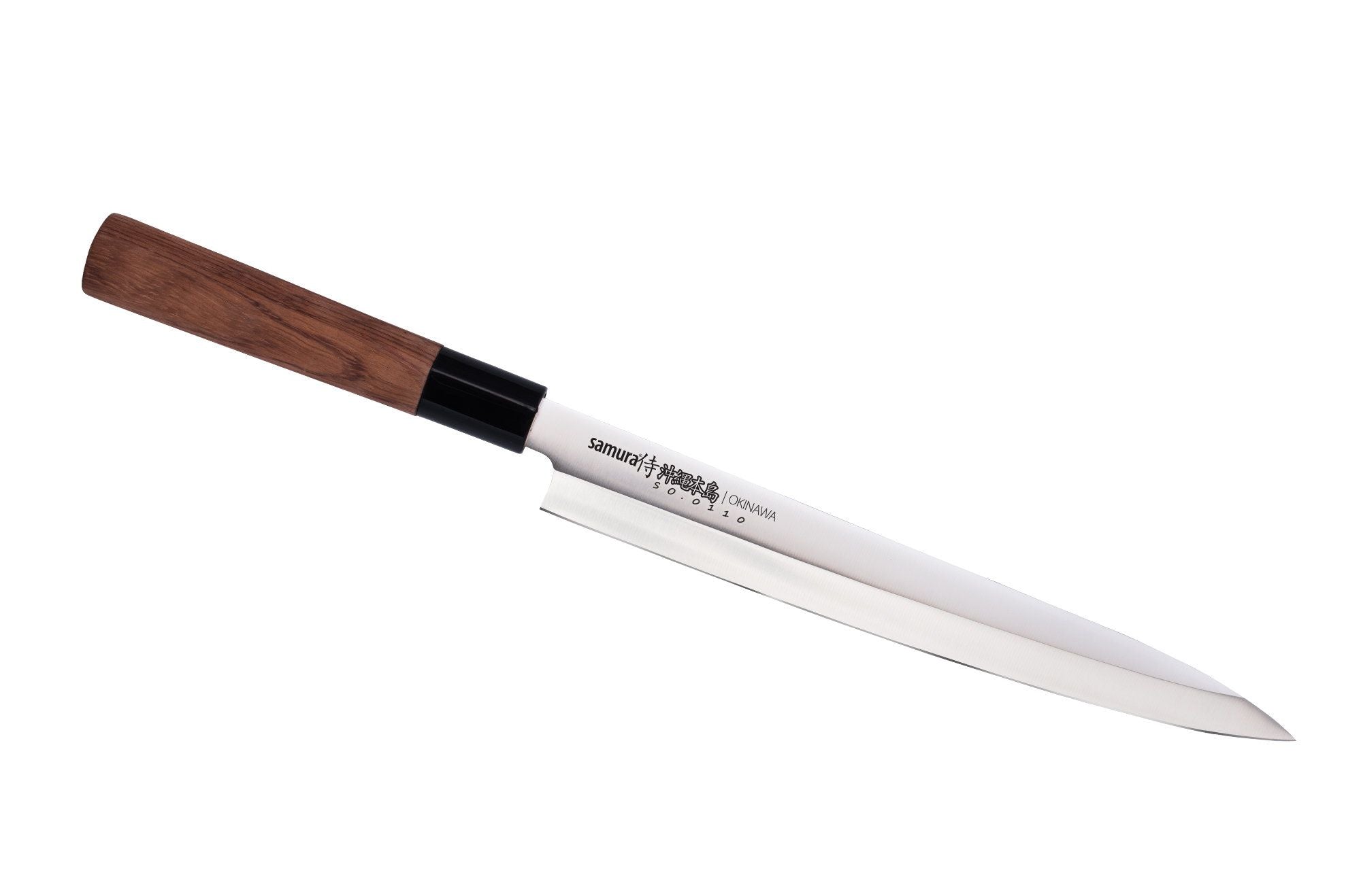 Samura OKINAWA Yanagiba knife 9.4 gładkich cięć jednym ruchem.