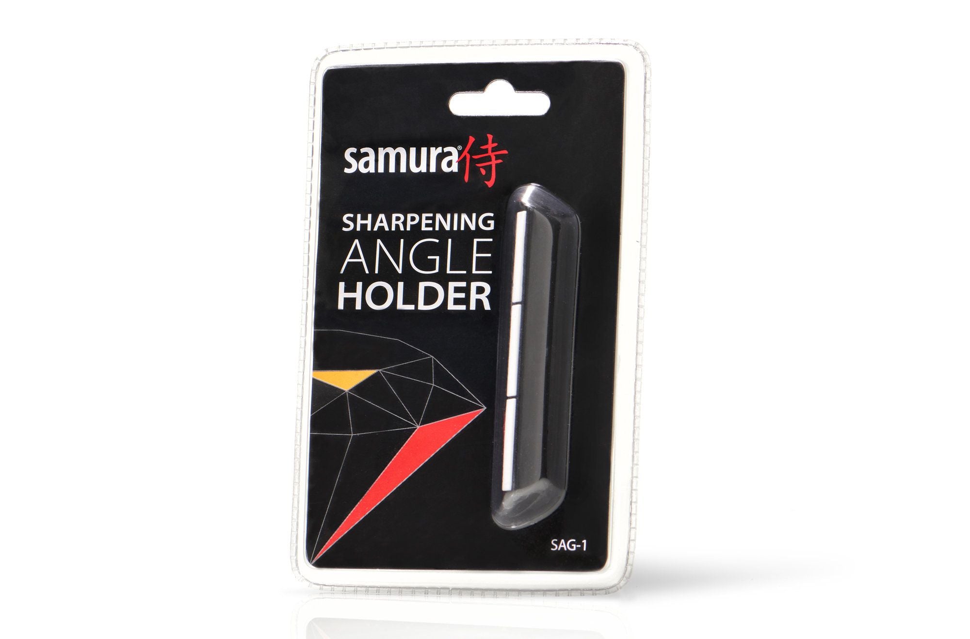 Knife angle holder 2 aby pomóc w utrzymaniu prawidłowego kąta ostrza podczas ostrzenia noży.