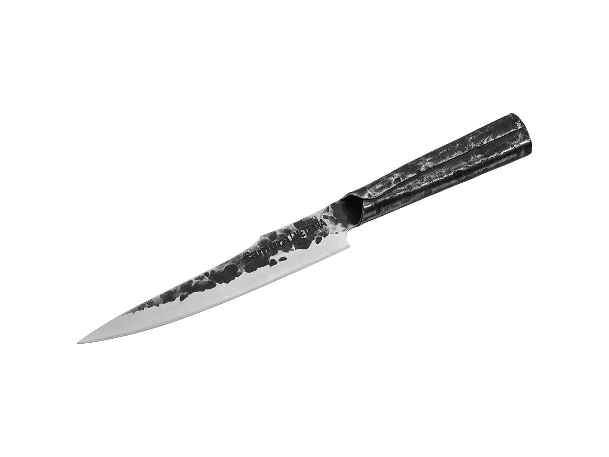 Samura METEORA Set of 3 kitchen knives: Utility knife, Nakiri knife and Chef's knife 2 aby zaspokoić podstawowe potrzeby zarówno profesjonalnych szefów kuchni