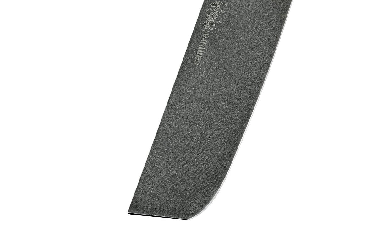 Samura OKINAWA Stonewash Nakiri knife 6.8 owocami i ziołami.