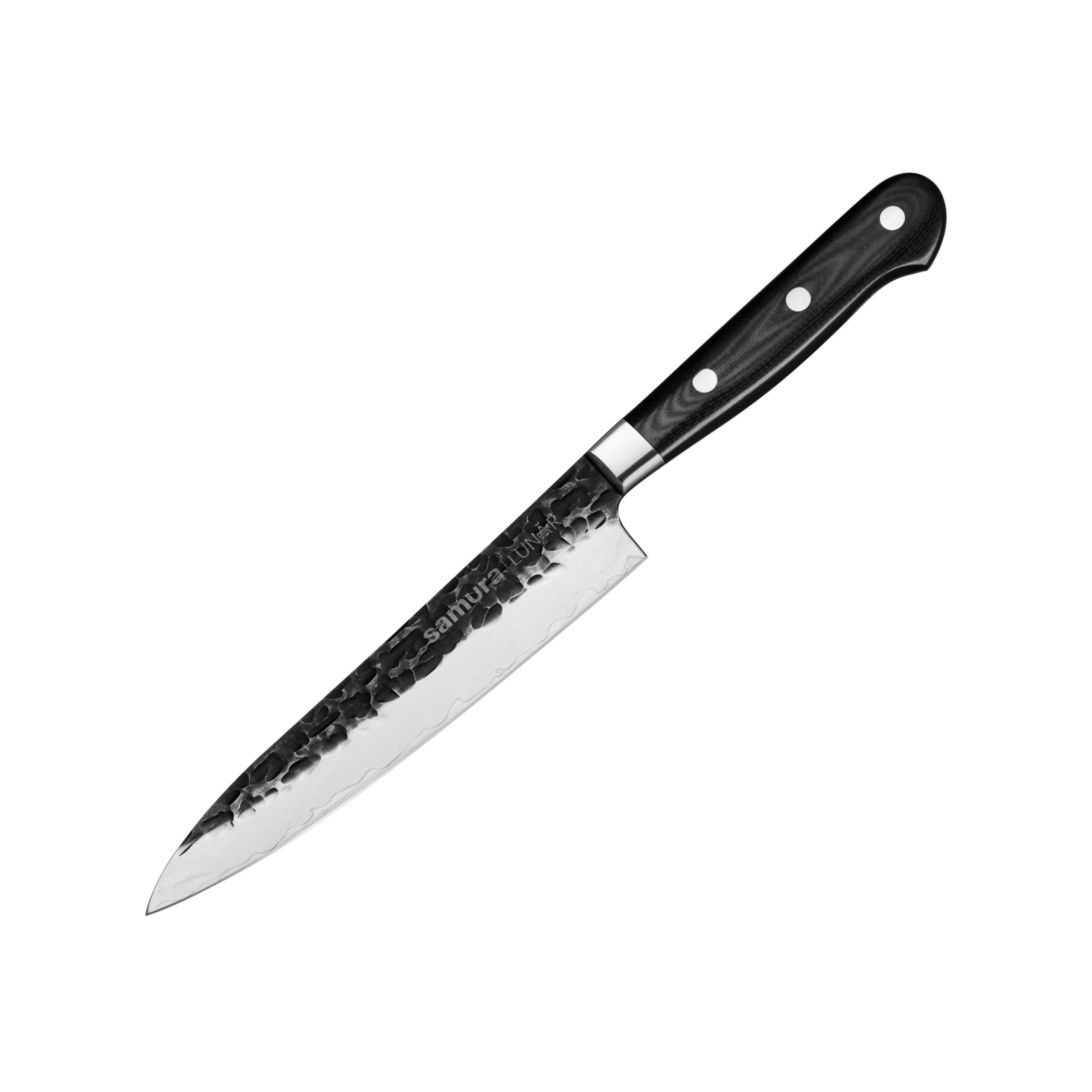 Samura PRO-S LUNAR Set of 3 kitchen knives (Paring knife, Utility knife, Chef's knife) 4 Samura PRO-S LUNAR Set of 3 kitchen knives (Paring knife, Utility knife, Chef's knife) - obrazek 4