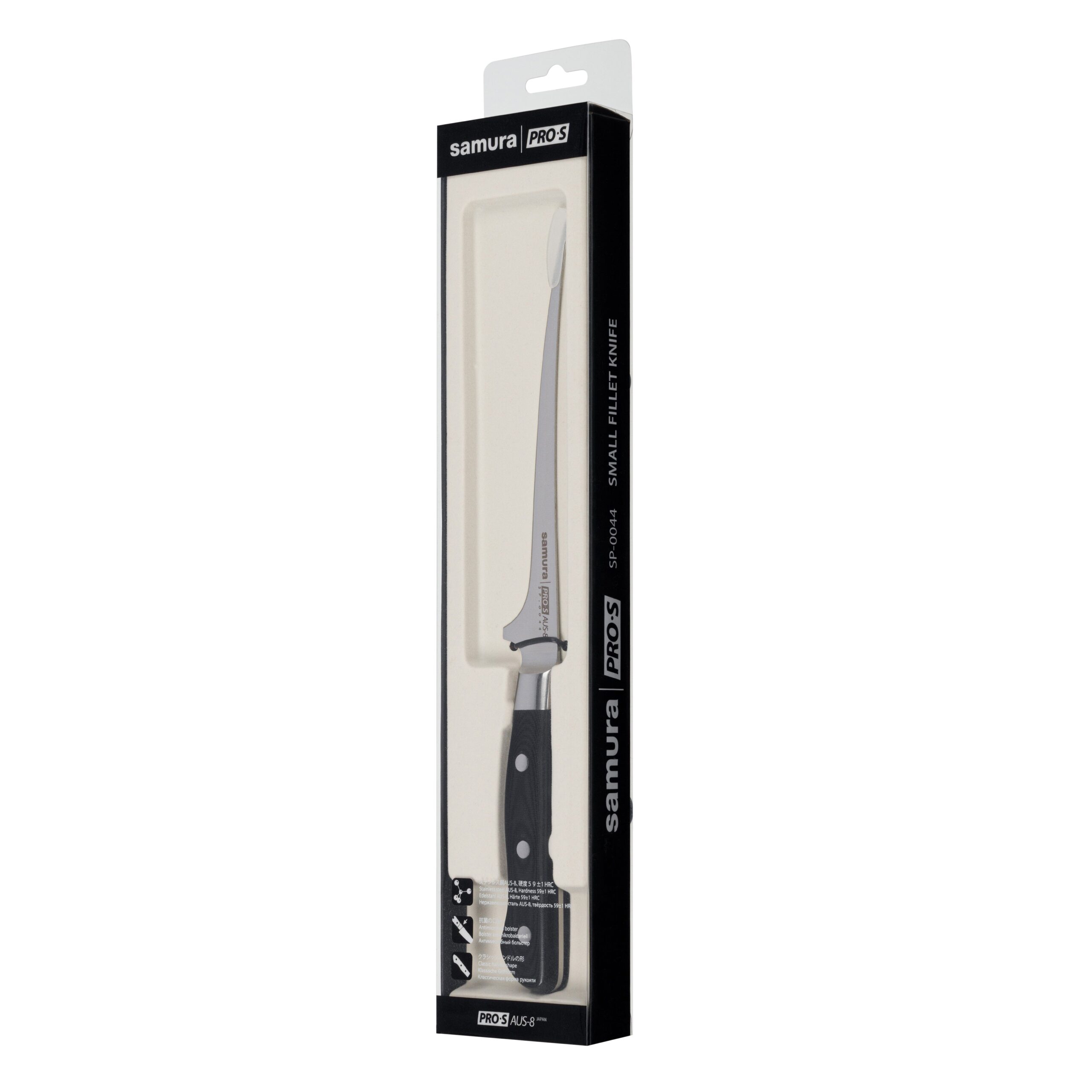Samura PRO-S Small Fillet knife, 5.5 mięsem i drobnymi składnikami.