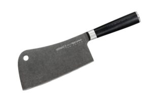 Samura MO-V Stonewash Cleaver 7.0