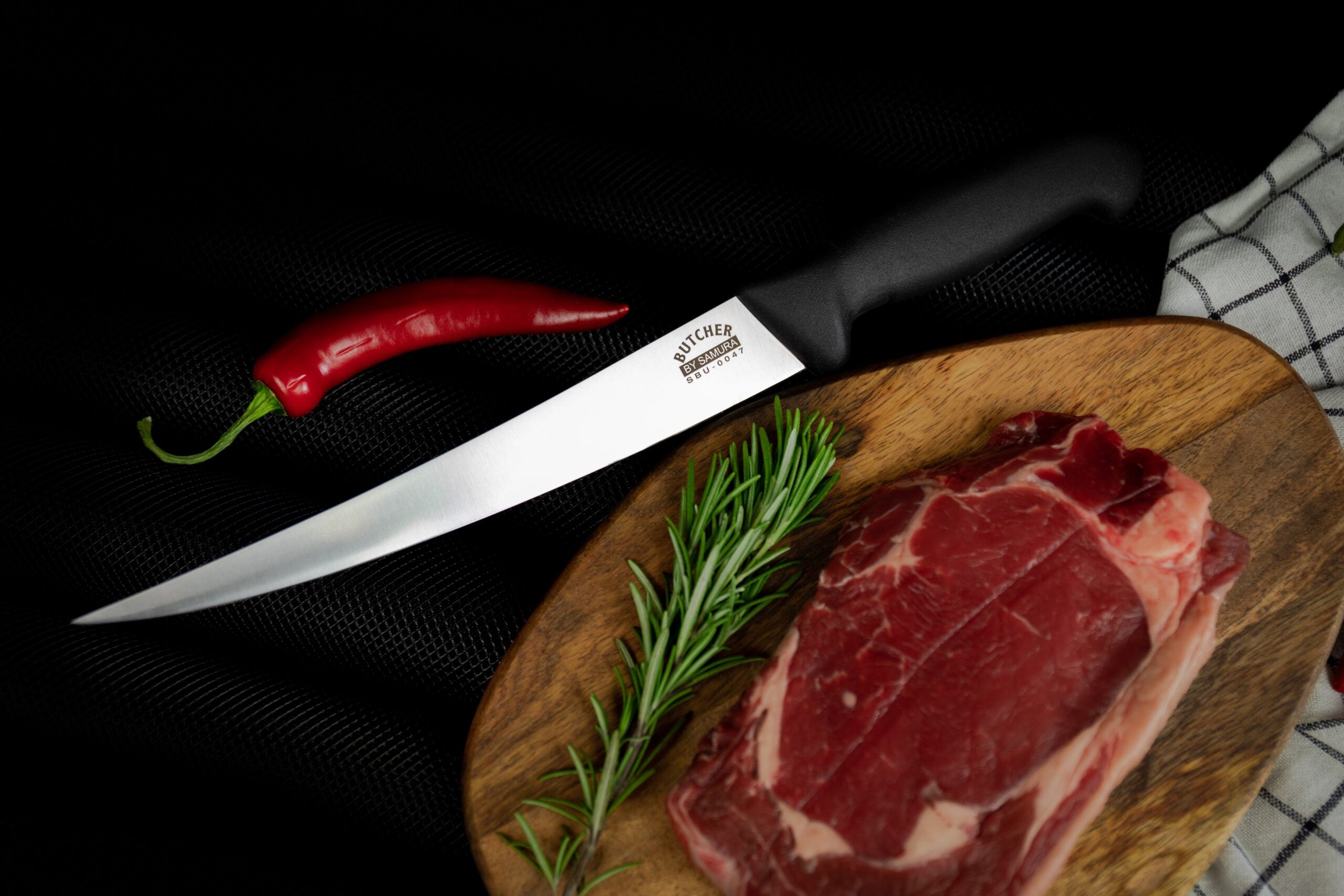 Samura BUTCHER Short Slicer knife 8.8 Samura BUTCHER Short Slicer knife 8.8