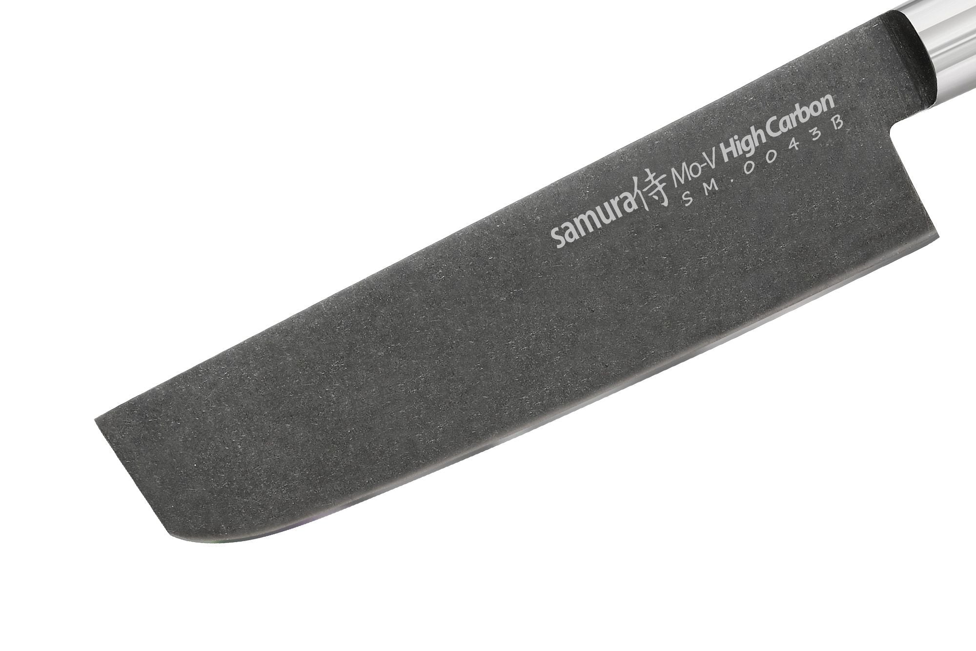 Samura MO-V Stonewash Nakiri Knife 6.6 że idealnie nadaje się do rozdrabniania