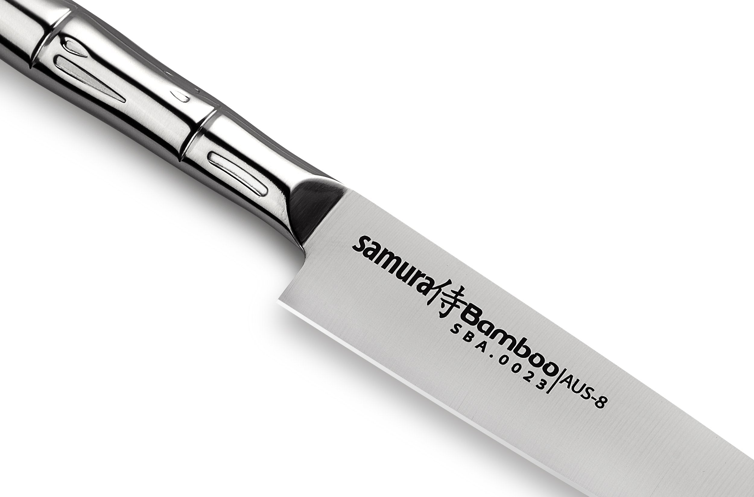 Samura BAMBOO Set of 3 kitchen knives: Paring knife, Utility knife, Chef’s knife 6 Samura BAMBOO Set of 3 kitchen knives: Paring knife, Utility knife, Chef’s knife - obrazek 6