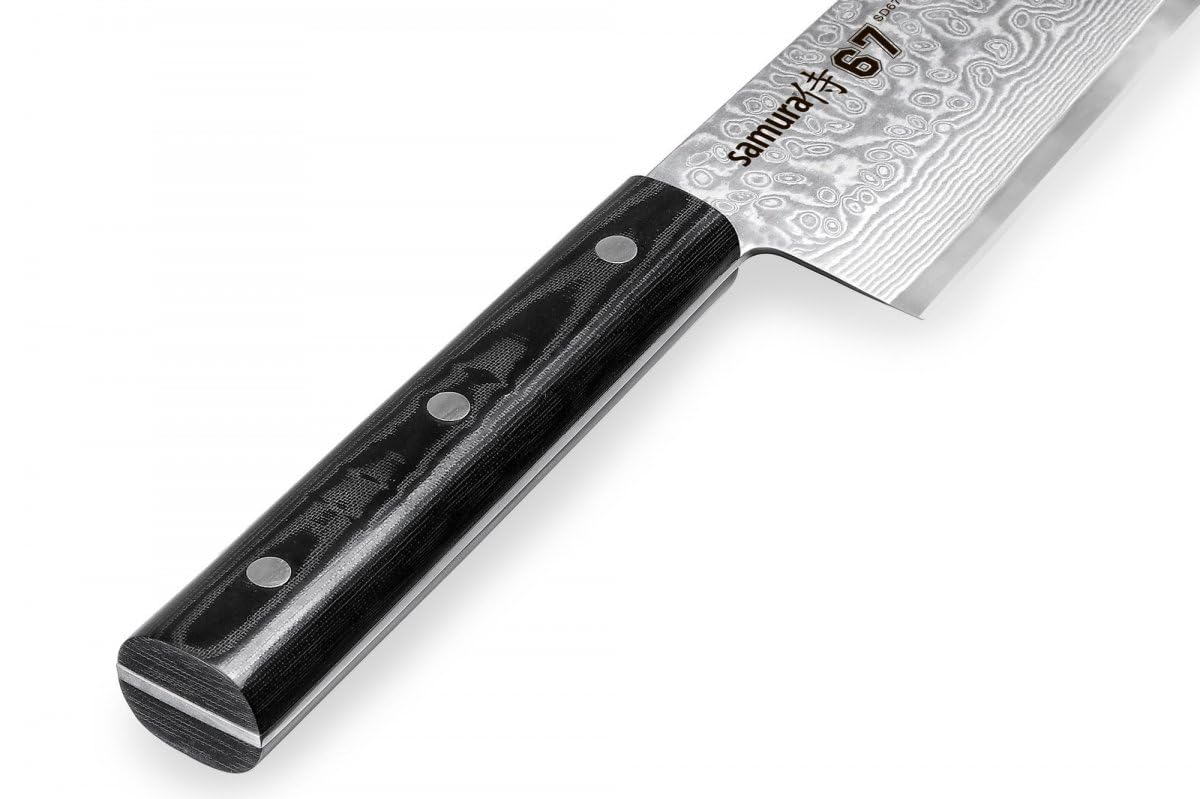 Samura DAMASCUS 67 Santoku hollow ground 7.0 Samura DAMASCUS 67 Santoku hollow ground 7.0