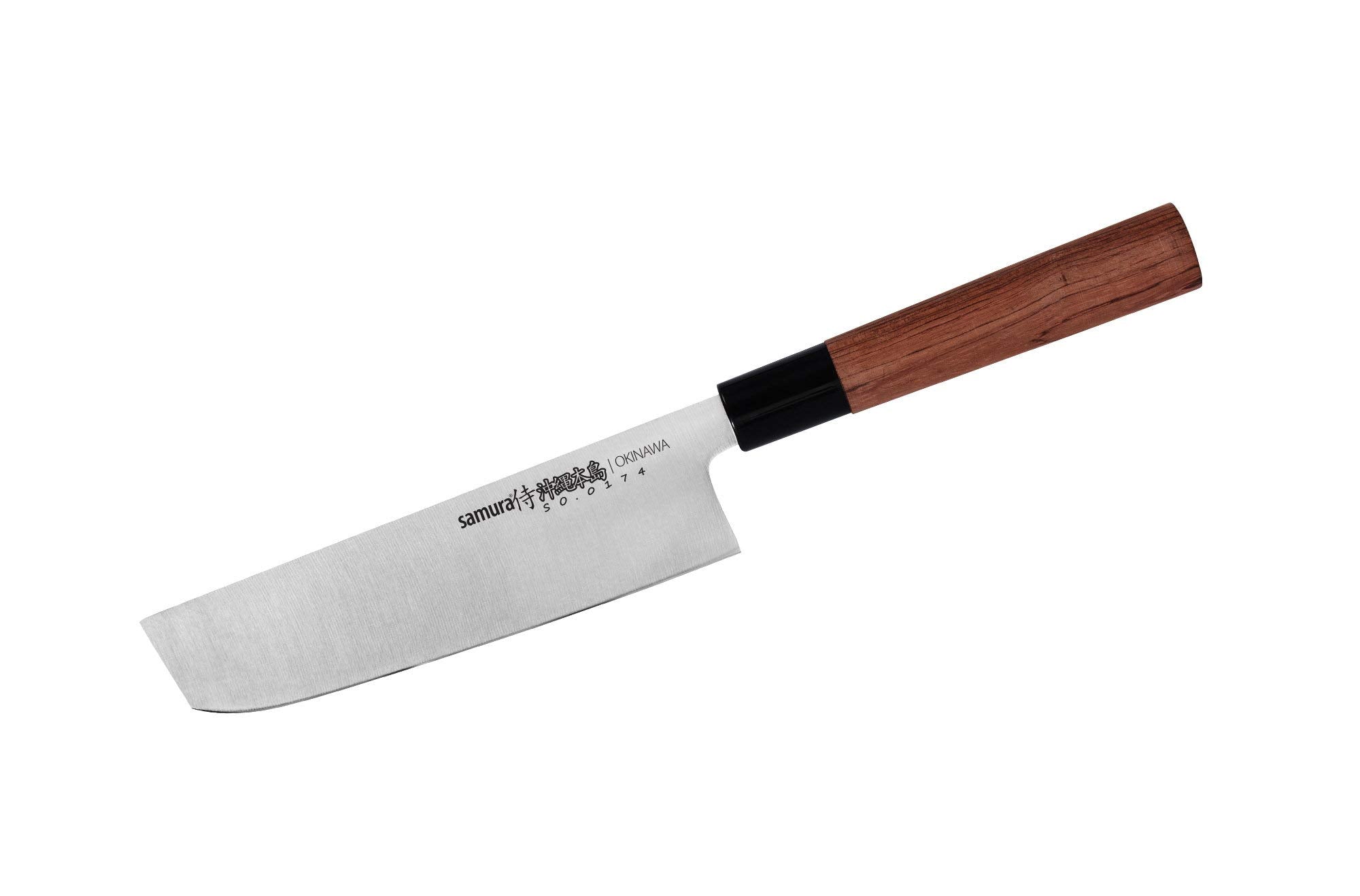 Samura OKINAWA Nakiri knife 6.8 Nóż Samura Okinawa Nakiri to tradycyjny japoński nóż do warzyw przeznaczony do precyzyjnego krojenia