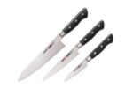 Samura PRO-S Set of 3 kitchen knives: Paring knife, Utility knife, Chef's knife Samura PRO-S Set of 3 kitchen knives: Paring knife, Utility knife, Chef's knife