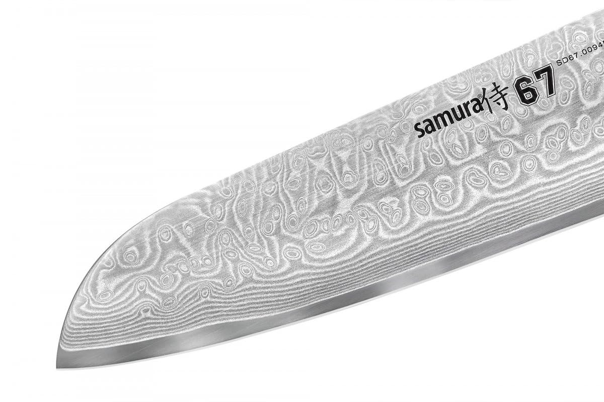 Samura DAMASCUS 67 Santoku hollow ground 7.0 to doskonały wybór dla entuzjastów gotowania