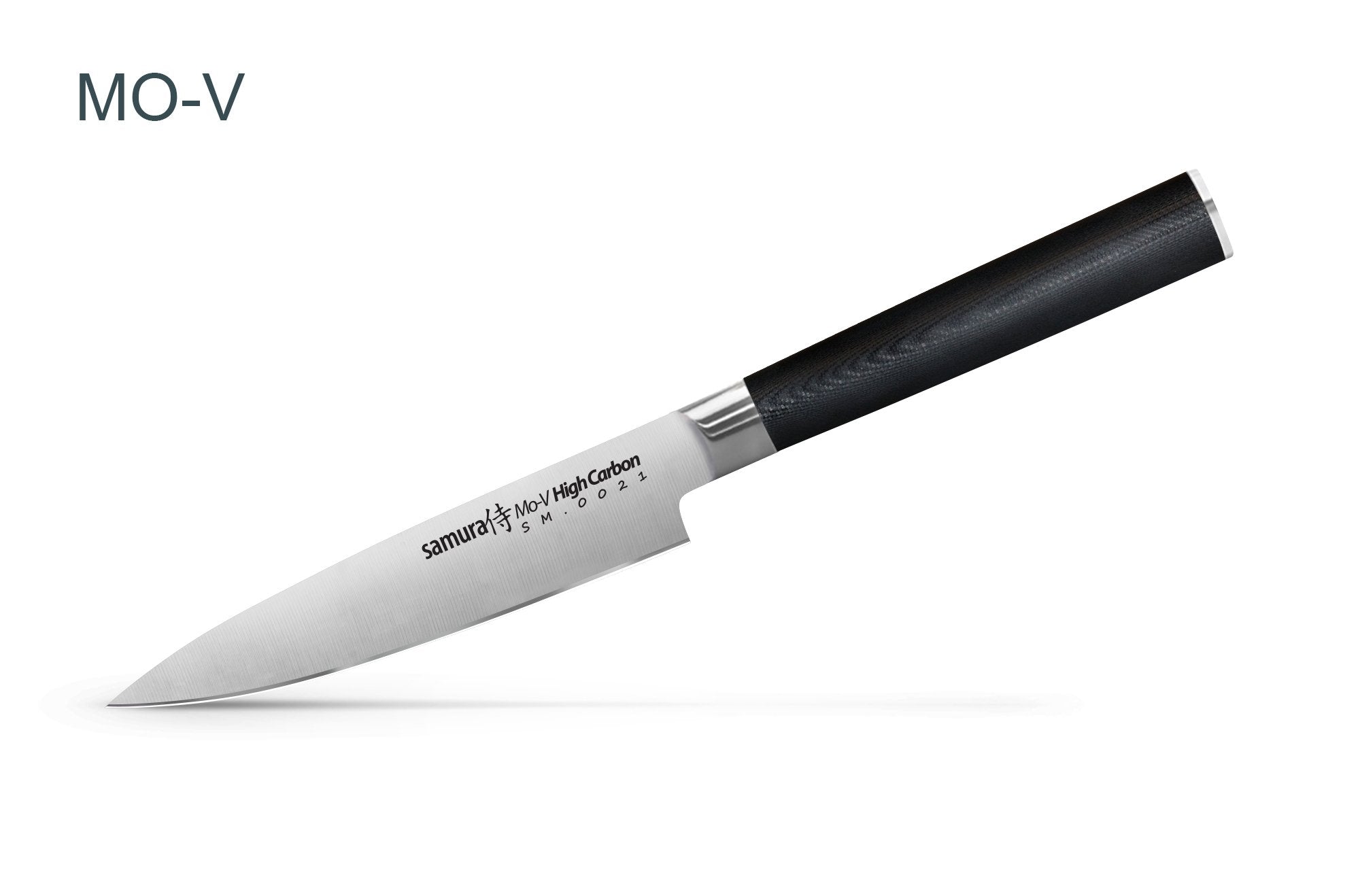 Samura MO-V Set of 3 kitchen knives in a gift box: Paring knife, Utility knife, Chef's knife 4 Samura MO-V Set of 3 kitchen knives in a gift box: Paring knife, Utility knife, Chef's knife - obrazek 4