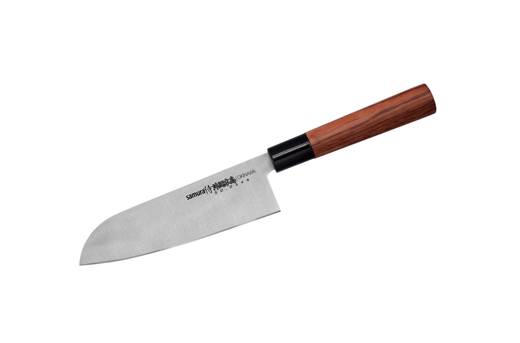 Samura OKINAWA Santoku knife 6.9 Nóż Samura Okinawa Santoku to wszechstronny nóż kuchenny w stylu japońskim