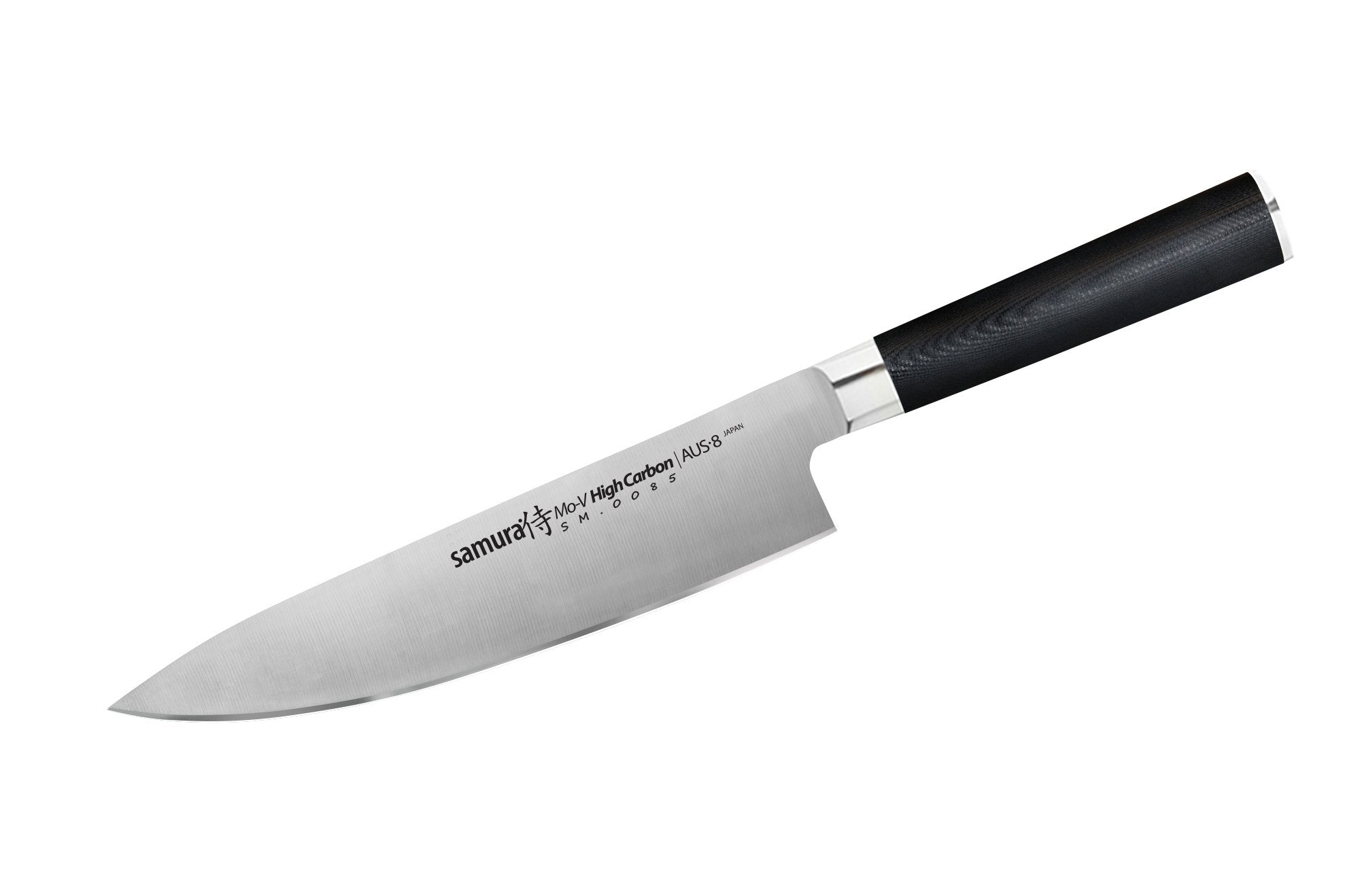 Samura MO-V Set of 3 kitchen knives: Paring knife, Utility knife, Chef's knife 5 Samura MO-V Set of 3 kitchen knives: Paring knife, Utility knife, Chef's knife - obrazek 5