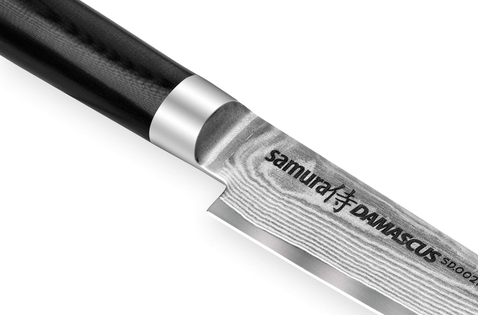 Samura DAMASCUS Utility knife 5.0 cenione za swoją wszechstronność i praktyczność. Zaprojektowany do szerokiego zakresu codziennych zadań