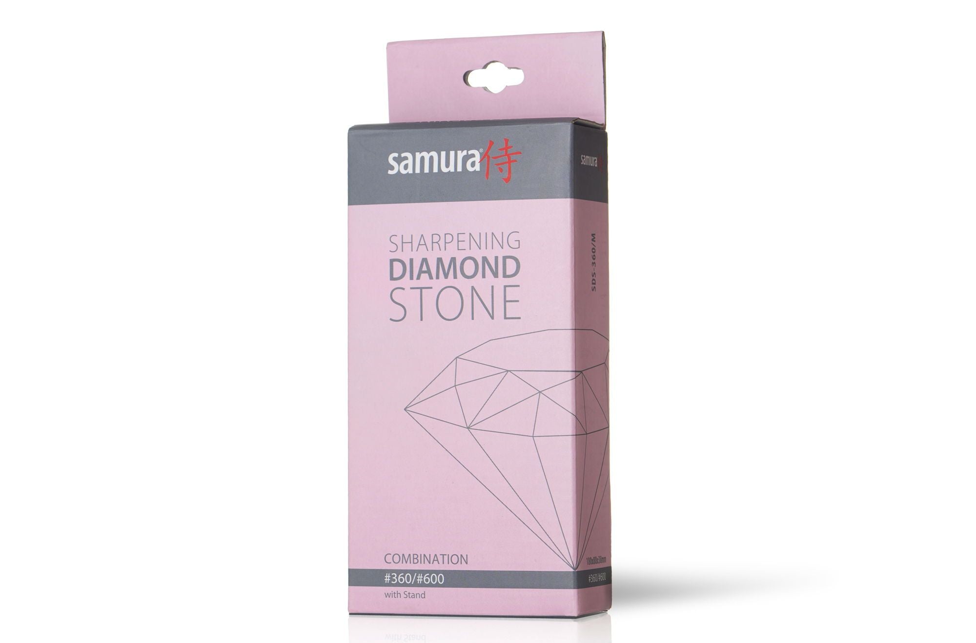 Diamond combination sharpening stone #360/#600 2 zaprojektowane z myślą o szybkiej i wydajnej konserwacji ostrzy. Łączy w sobie dwa poziomy ziarnistości