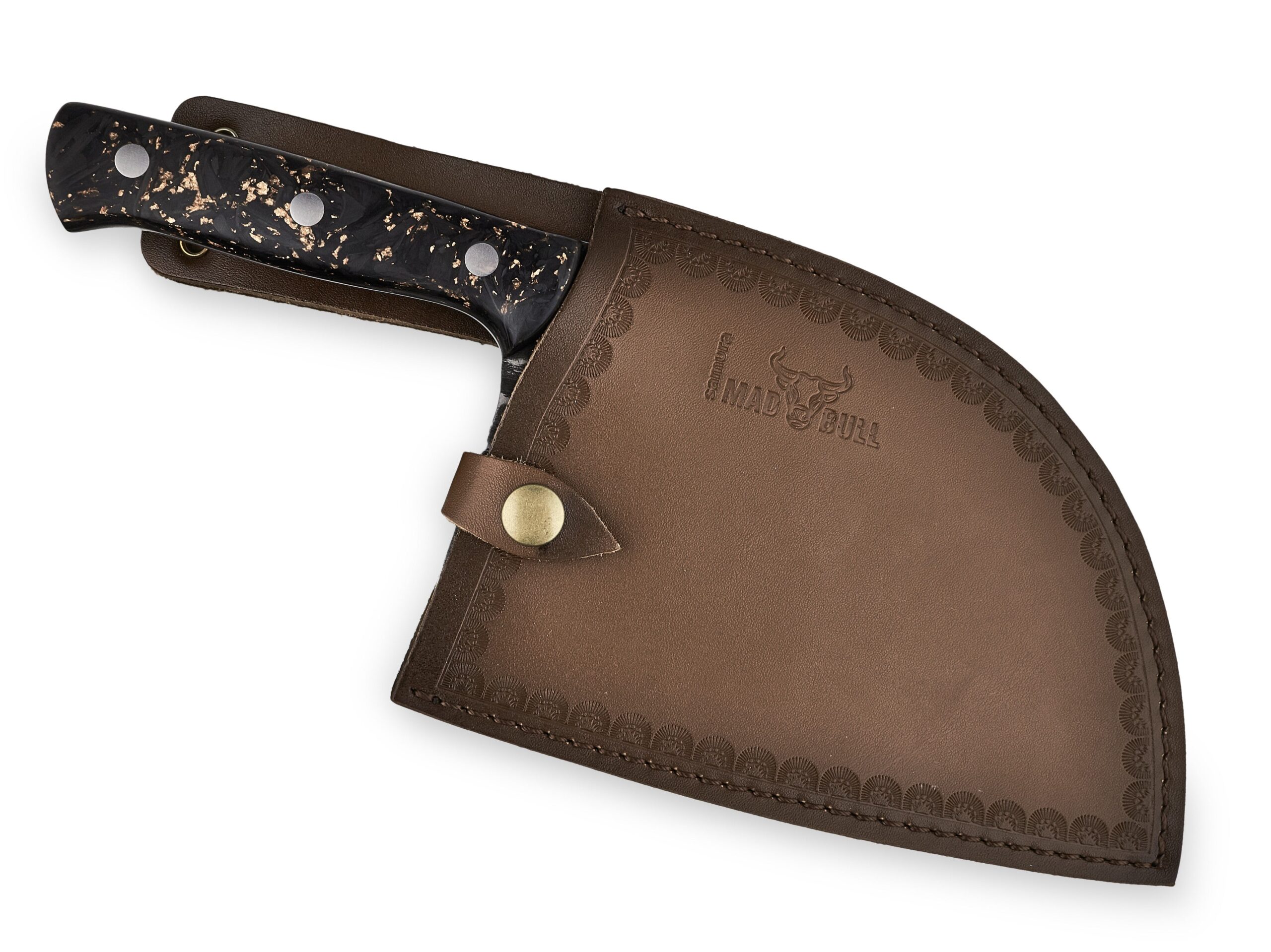 Samura MAD BULL Serbian chef’s knife with Marble carbon handle, 7.0 Samura MAD BULL Serbian chef’s knife with Marble carbon handle, 7.0