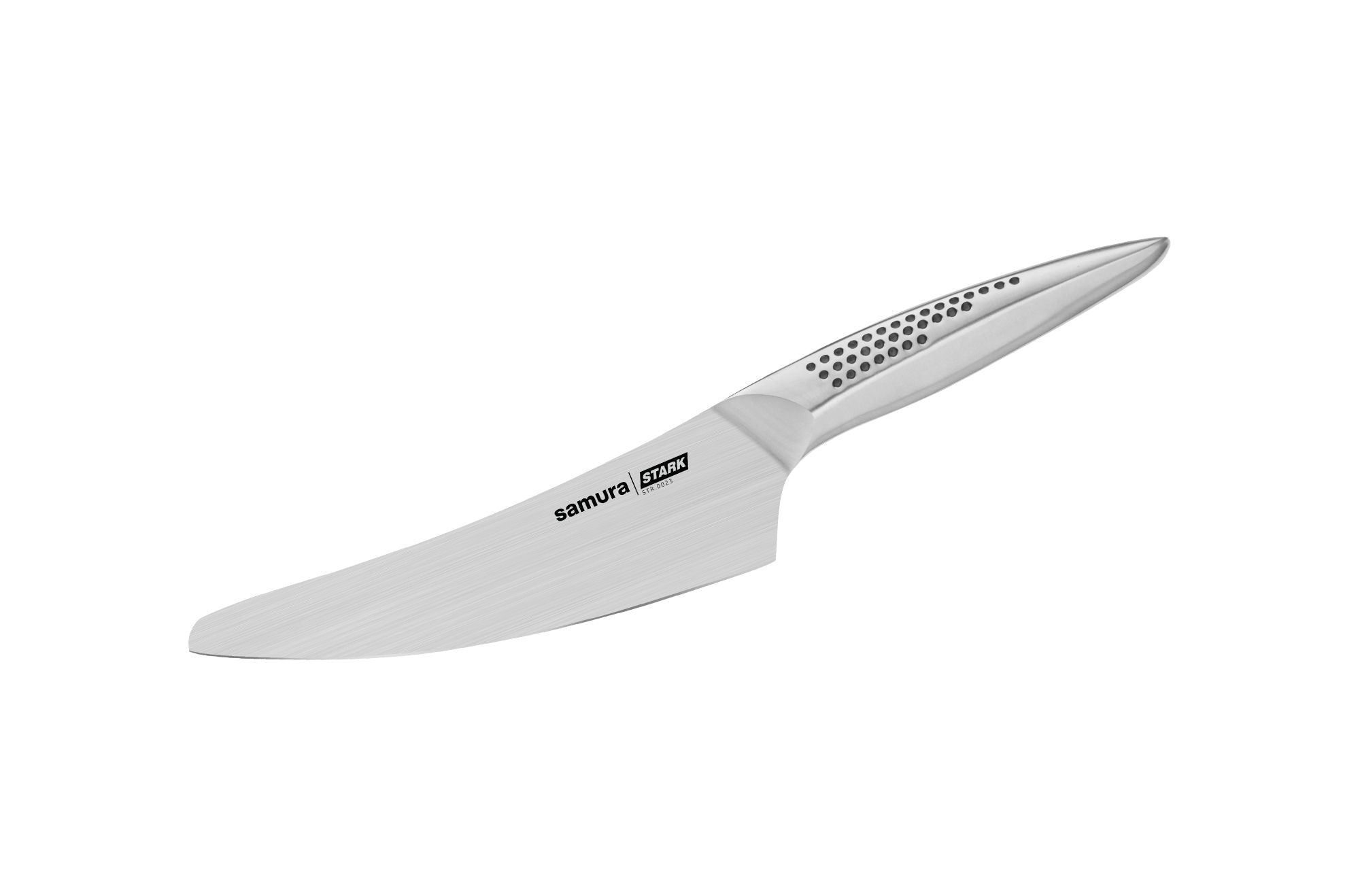 Samura STARK Utility knife 6.5''/166 mm 1 Nóż uniwersalny Samura Stark został zaprojektowany z myślą o precyzyjnym i kontrolowanym codziennym cięciu. Nadaje się do krojenia serów